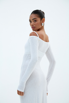 Vestido Luisa Branco - loja online