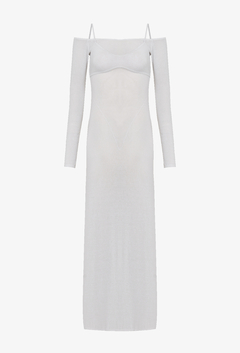 Vestido Luisa Branco - comprar online