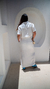 SAIA MARI - MIDI ALFAIATARIA OFF WHITE - BYBC LTDA