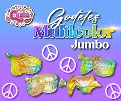 NUEVO GODETE MULTICOLOR JUMBO 1 PZ