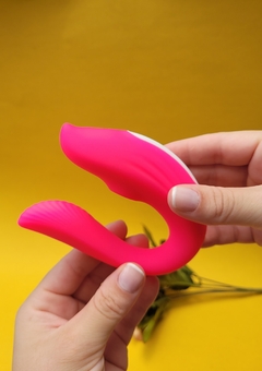 Vibrador e sugador para casal de app à distância - loja online