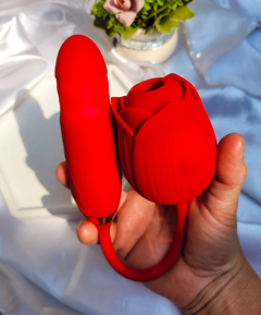Rosa Vibrador sugador Ponto G com movimento vai e vem na internet