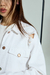 Imagen de ART. #1607 / CAMPERA OVERSIZE BLANCA