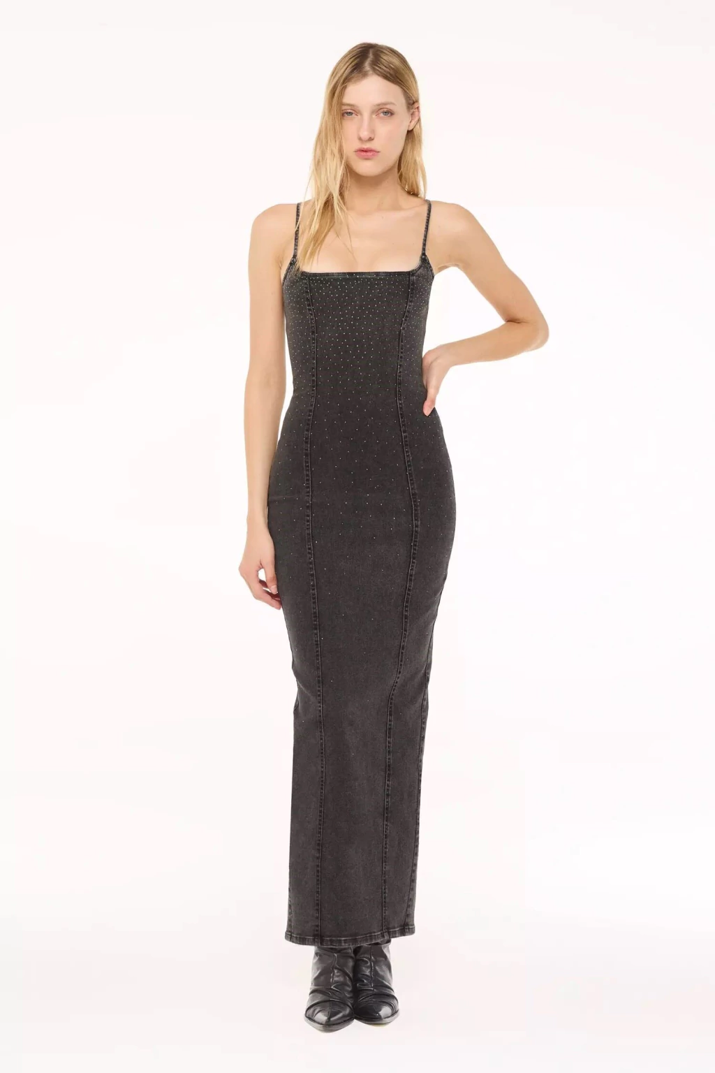 VESTIDO LONG RODEO STRASS