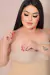 Sutiã Mágico Tomara que Caia Plus Size - Bege - Cinta magic