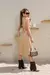 Imagem do Vestido midi em courino Adrielly
