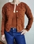 Casaco cardigan C/ Cropped Tricot Tricô Modal Pom pom TG - comprar online