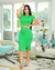 Saia Midi de Malha Canelada-Feminina -THATI GUTIERREZ - THATI GUTIERREZ TG STORE