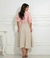 Saia Feminina midi Godê courino - THATI GUTIERREZ TG STORE