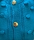 Casaco cardigan C/ Cropped Tricot Tricô Modal Pom pom TG