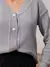 Casaco Feminino Trico Tricot Comeia Botões na internet