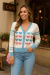 Cardigan Doce Amor – Tricot com Estampa de Corações - comprar online