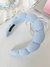 Faixa Tiara NUVEM Atoalhada Para Maquiagem E Skin Care HANDMADE - THATI GUTIERREZ TG STORE