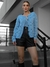 Imagem do Casaco cardigan C/ Cropped Tricot Tricô Modal Pom pom TG