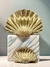 Presilha de Cabelo Dourada em Formato de Concha elegante - THATI GUTIERREZ TG STORE