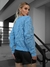 Casaco cardigan C/ Cropped Tricot Tricô Modal Pom pom TG - comprar online