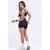 Shorts feminino Zoe academia poliamida e zero transparencia