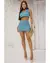 Conjunto Feminino Barbara Em Croche Saia E Top saida de praia