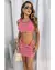 Conjunto Feminino Barbara Em Croche Saia E Top saida de praia - comprar online