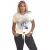 Camiseta Feminina T- shirt luxo, blusinha com aplicação em pedraria e fita - THATI GUTIERREZ TG STORE