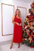 Vestido Longo em Linho com fenda lateral moderno e elegante Milena