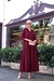 Vestido longo Maria Elegante moderno