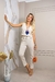 Conjunto Feminino calça e Regata em linho moderno Mariana - THATI GUTIERREZ TG STORE