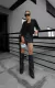 Imagem do Conjunto Twin Set Tricot Blazer e Cropped Estilo Alfaiataria CLOE