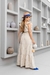 VESTIDO LONGO ISABEL LINHO FORRADO COM VISCOSE - loja online