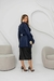 BLAZER JAQUETA FEMININA COURO PU COURINO LORENA - loja online