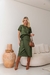 CONJUNTO FEMININO SAIA TRANSPASSADA COM LAÇO E BLUSA EM COURINO KELVIA - comprar online