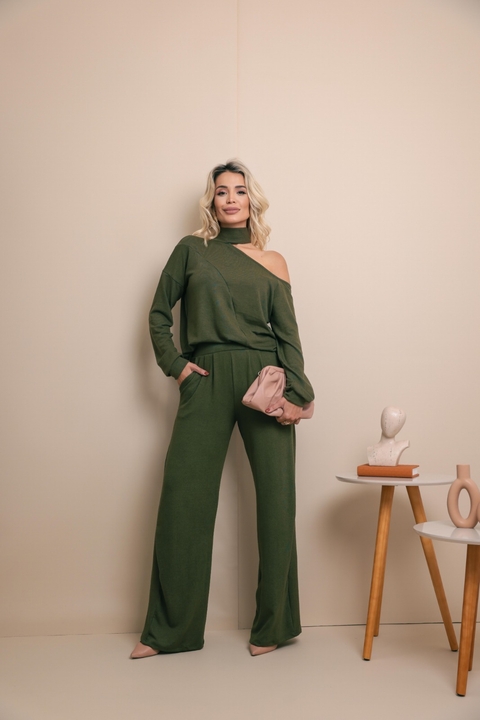 CONJUNTO CALÇA PANTALANA E BLUSA OMBRO LANZINHA JUSSARA - comprar online