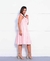 VESTIDO EM MALHA LAISE COM BABADO OMBRO RAYANA - loja online