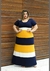 Vestido Longo Feminino Faixa colors Viscolycra Malta - comprar online