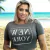 T-SHIRT CAMISA ESTAMPADA ESTILOSA E CONFORTAVEL LUZ