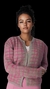 Conjunto Feminino casaco e saia xadrez Tricot tricô inverno Cida - THATI GUTIERREZ TG STORE