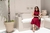 CONJUNTO SAIA C/ PREGAS E COLETE ZIPER LINHO-VISCOSE ELIANA na internet
