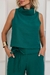 CONJUNTO CALÇA PANTALONA E REGATA GOLA BOBA ALFAITARIA JANAINA