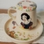 Taza BLANCANIEVES con platito - "hasta el infinito y mas allá"