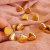 Aritos dorados, Corazonada. - comprar online