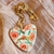 Collar "magia floreada", Corazonada
