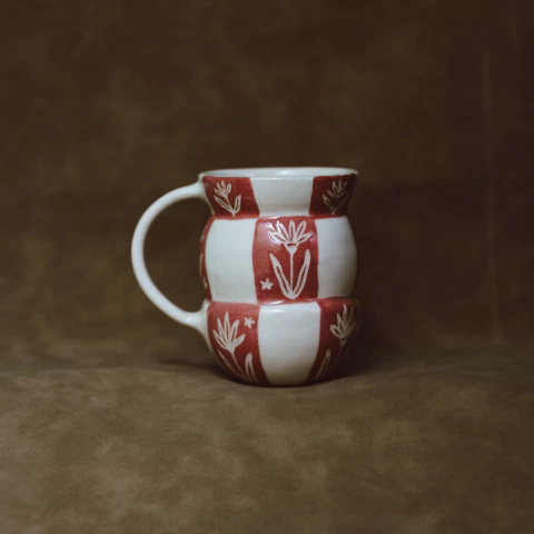 Taza "florcitas" Paraíso - comprar online