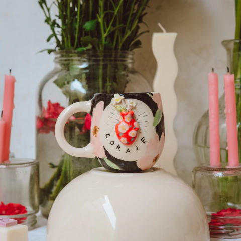 Mate Corazón Coraje , Sol en Leo