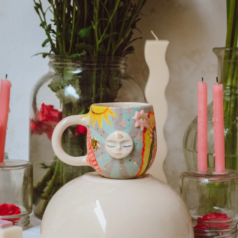 Mate Lunita mágica , Sol en Leo