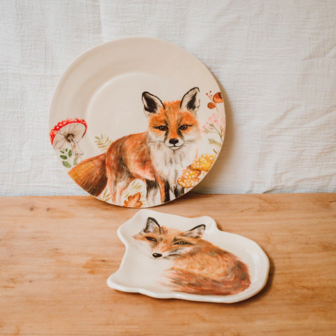 Juego de platos zorro, Libertad