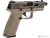 Replica Airsoft ambidiestra con retroceso de gas ICS BLE-XFG (color tostado) - comprar en línea