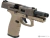 Replica Airsoft ambidiestra con retroceso de gas ICS BLE-XFG (color tostado) en internet