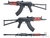 Big Bang Air Guns AK CO2 (calibre .177) ( AKS-74U) - comprar en línea