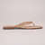 Rasteira Dourada com Tiras em Cristais Ref.: 0213.265.257B - comprar online