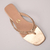 Rasteira Dourada com Tiras em Cristais Ref.: 0213.265.257B - Carmen Steffens Divinópolis